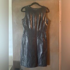 ANTONIO MELANI  Black Midi Dress